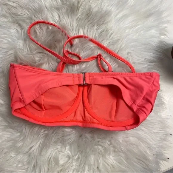 Athleta Bikini Top sz 34D/DD Neon # V58​​​ - Picture 6 of 8